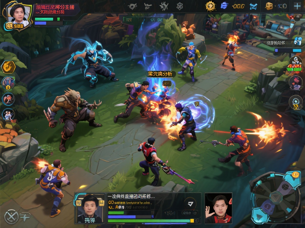英雄联盟纯净流直播，感受团队配合的默契精彩瞬间